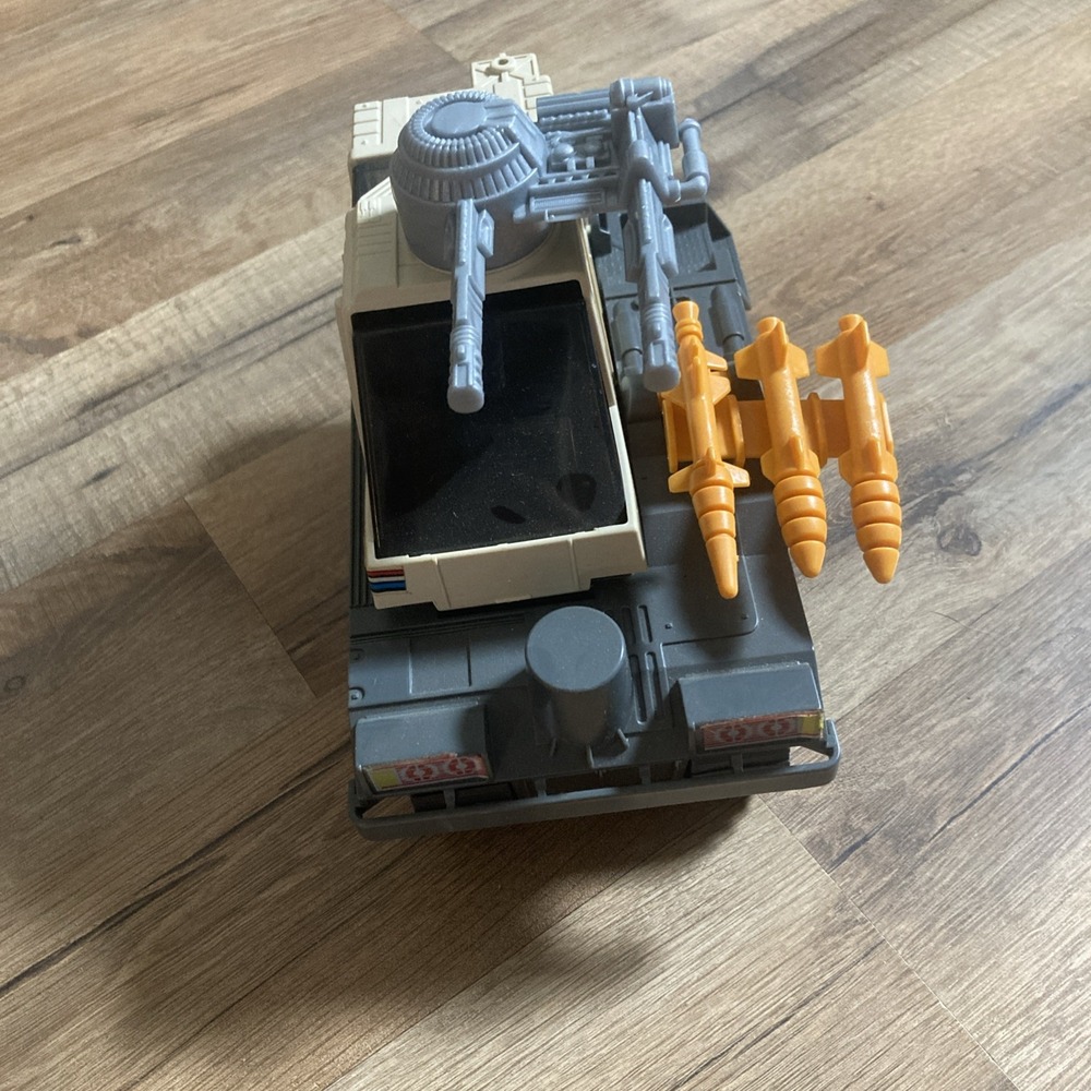 Vintage GI Joe ARAH 1989 Thunderclap Trailer Vehicles with Missiles